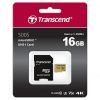  Зображення Transcend 16GB UHS-I U3 microSD with Adapter, EAN: 760557841210 